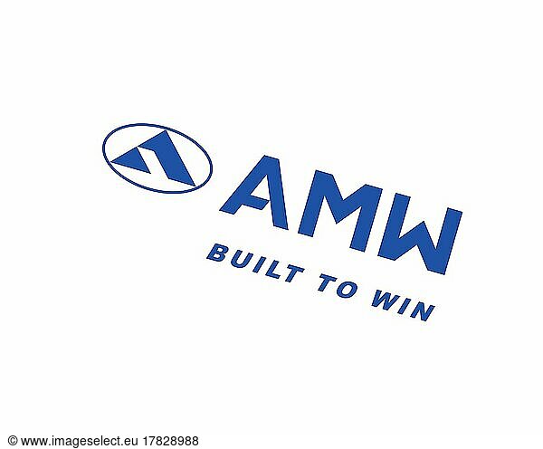 Asia MotorWorks  gedrehtes Logo  Weißer Hintergrund B
