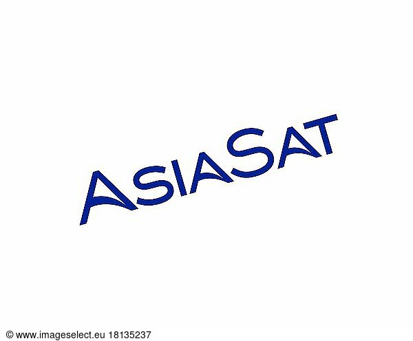 AsiaSat  gedrehtes Logo  Weißer Hintergrund