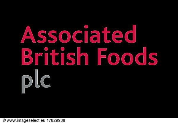 Associated British Gastronomieunternehmen  s Associated British Gastronomieunternehmen  s  Logo  Schwarzer Hintergrund