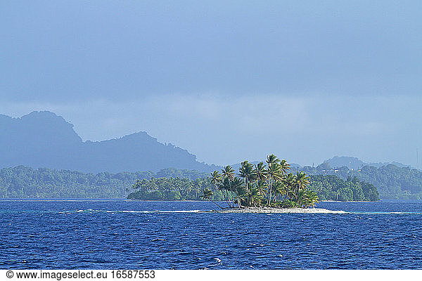 At sea between Solomons and Micronesia