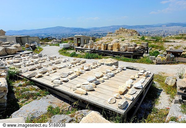 Athen  Hauptstadt  Poseidon  Akropolis  Griechenland  Parthenon