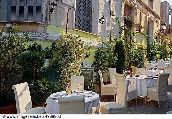 Athen  Hauptstadt  Restaurant  Ortsteil  Griechenland