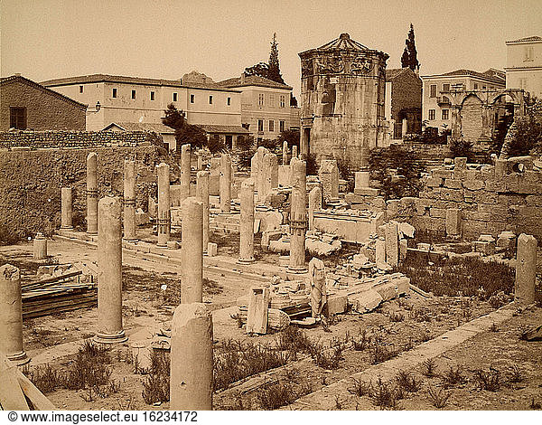 Athens / Tower of Winds / Photo / 1890