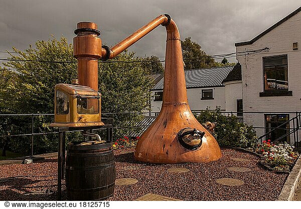Auchentoshan Distillery  Scotland  UK