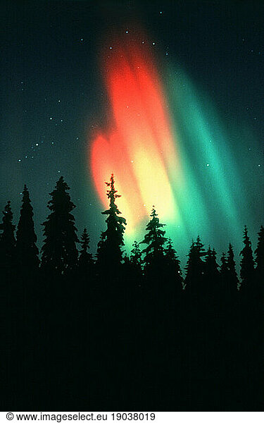 Aurora borealis in Northern Norway