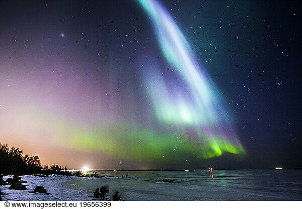 Aurora Borealis in Oulu  Finland