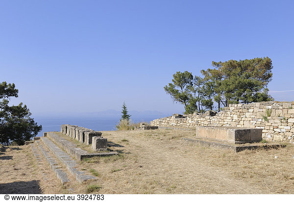 Ausgrabungen von K·miros  Rhodos  Griechenland  Europa