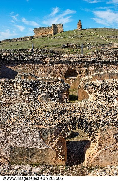 Ausgrabungsstätte Cuenca Provinz Spanien