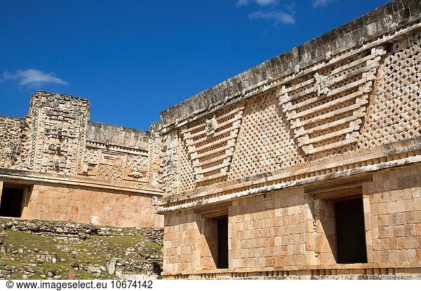 Ausgrabungsstätte Mexiko Maya Uxmal Yucatan
