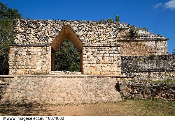 Ausgrabungsstätte Mexiko Maya Yucatan