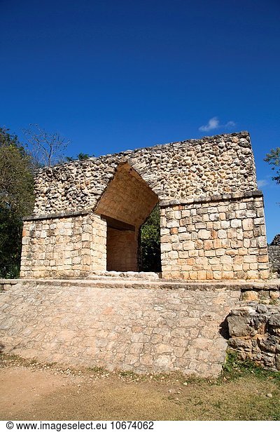 Ausgrabungsstätte Mexiko Maya Yucatan