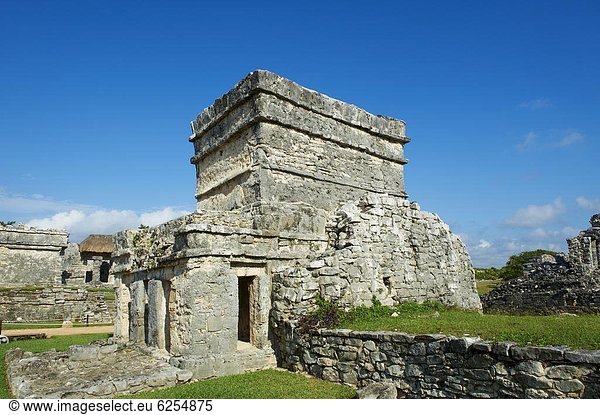 Ausgrabungsstätte  Nordamerika  Mexiko  Maya  antik  Quintana Roo  Tulum
