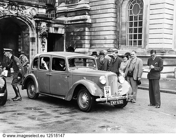 Austin 12 Ascot Saloon  1939. Künstler: Unbekannt