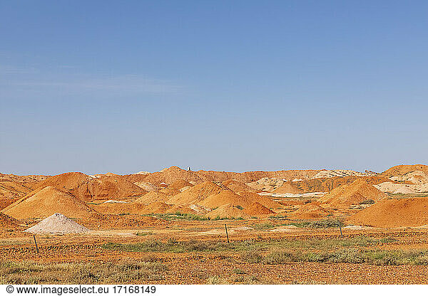 Australia  South Australia  Coober Pedy  Overburden of opal mine