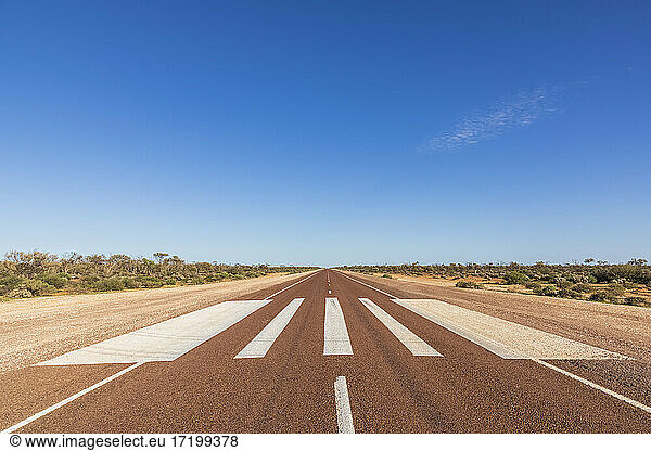 Australia  South Australia  emergency landing strip on Stuart Highway