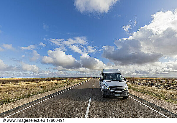 Australia  South Australia  Van driving along Princes Highway B1
