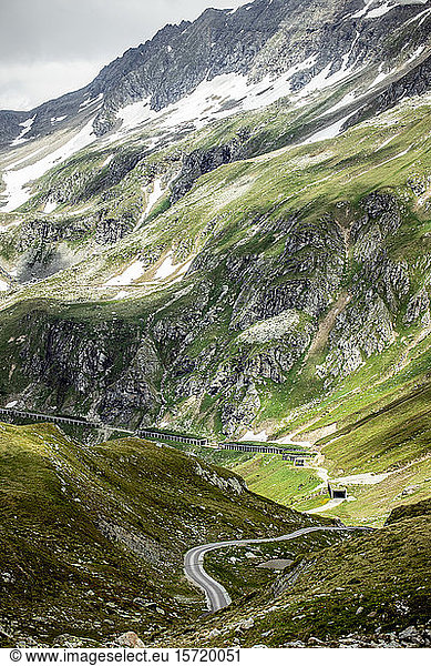 Austria  Carinthia  Innerfragrant  Road to Molltal Glacier