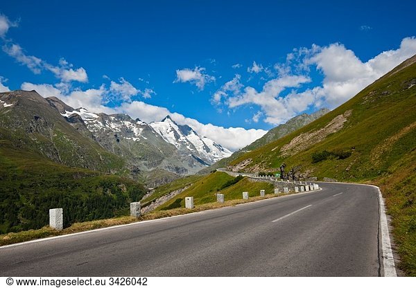 Austria  Mount Grossglockner  Grossglockner High Alpine road