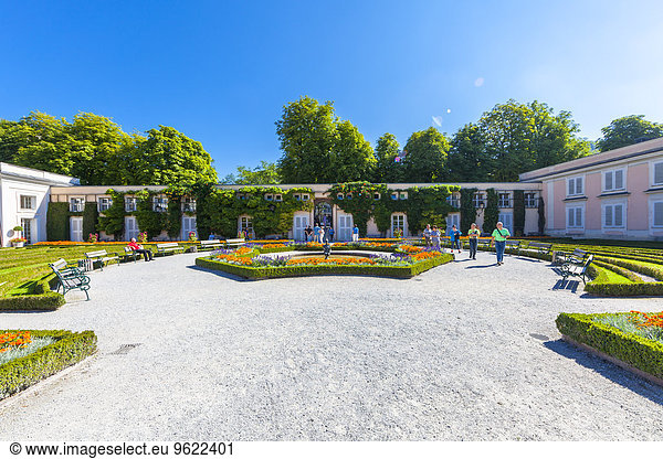 Austria  Salzburg  Mirabell Castle  Mirbabell garden and orangery