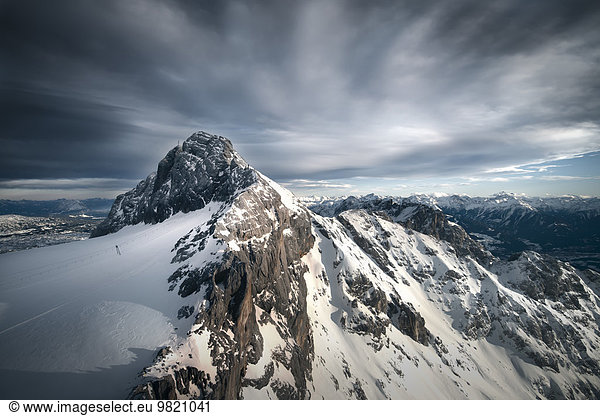 Austria  Schladming  Dachstein Mountains with south face of Hunerkogel in the foreground