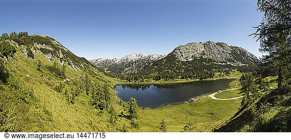 Austria  Styria  Tauplitz  Totes Gebirge  Lake Grosssee