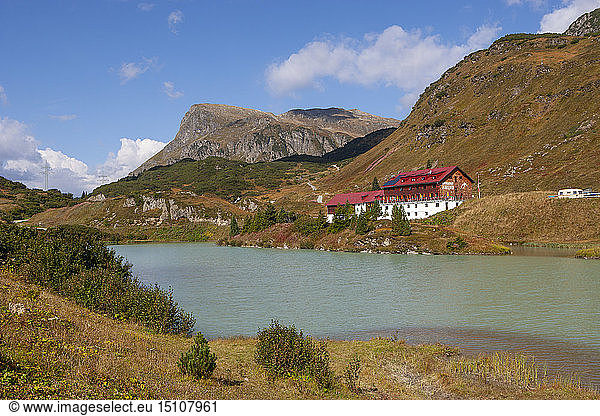 Austria  Tyrol  Paznaun Valley  Galtuer  Zeinissee