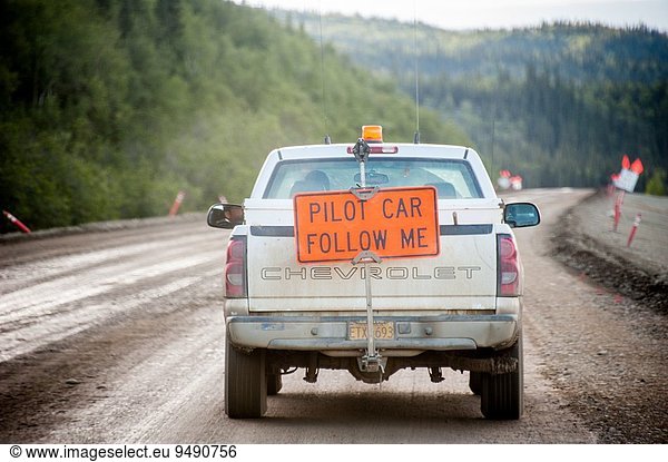 Auto fahren Pilot Alaska