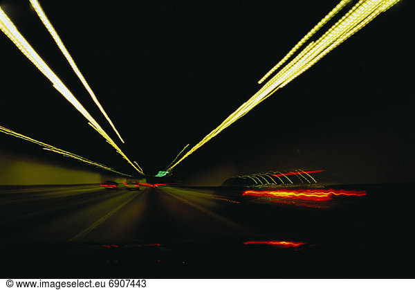 Auto  folgen  Tunnel  Beleuchtung  Licht