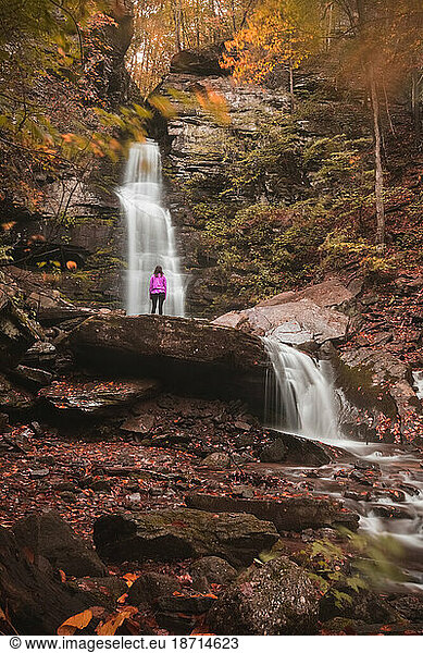 Autumn landscape in New England