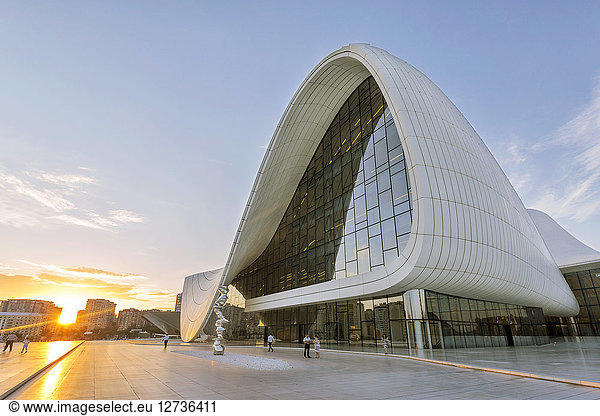 Azerbaijan  Baku  Heydar Aliyev Center