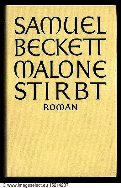 BÃ¼cher  Samuel  Beckett: 'Malone stribt' 'Malone meurt'  1951)  deutsche Ausgabe  Suhrkamp Verlag  Hamburg  1958  Titel