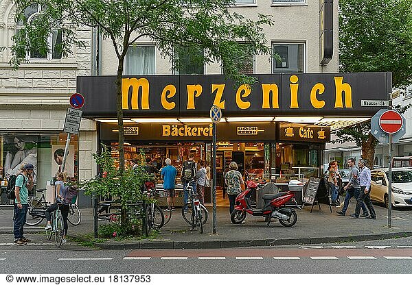 Bäckerei Merzenich  Neusser Straße  Nippes  Köln  Nordrhein-Westfalen  Deutschland  Europa