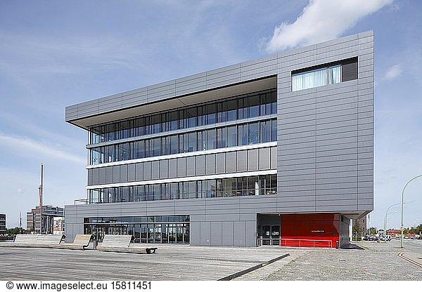 Bürogebäude Time Port II  Technologiepark  Neuer Hafen  Bremerhaven  Bremen  Deutschland  Europa