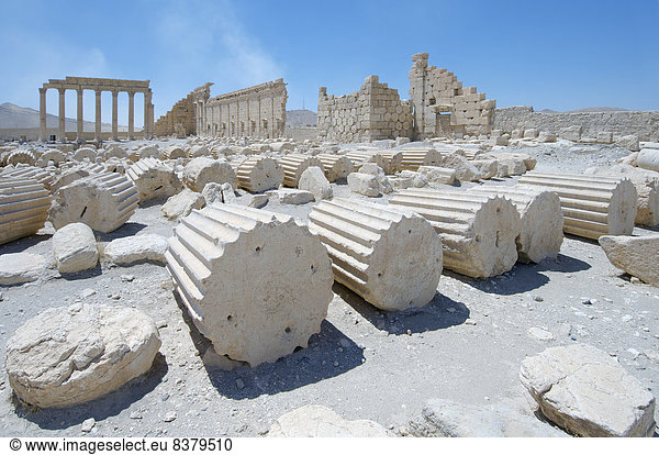 Baaltempel in der antiken Stadt Palmyra,  Distrikt Palmyra,  Homs Gouvernement,  Syrien