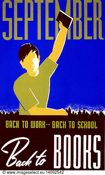 Back to School  FAP Poster  1940