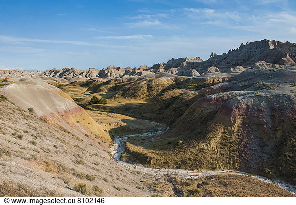 Badlands Nationalpark  South Dakota  Vereinigte Staaten von Amerika  Nordamerika