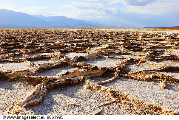 Badwater Basin,  Death Valley,  Kalifornien,  USA,  Nordamerika