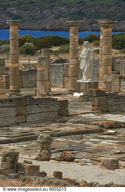 Baelo Claudia  antike römische Stadt  archäologische Stätte  Bolonia  Costa de la Luz  Provinz Cádiz  Andalusien  Spanien  Europa
