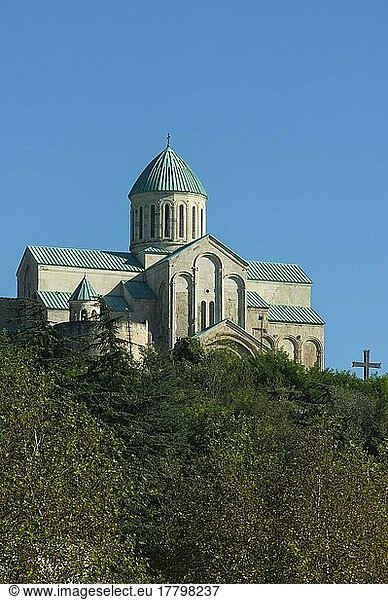Bagrati Kathedrale oder Gelaty Kloster  Kutaisi  Imereti Region  Georgien  Kaukasus  Mittlerer Osten  Unesco Weltkulturerbe  Asien