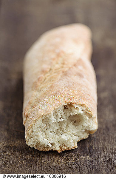 Baguettestück  Nahaufnahme