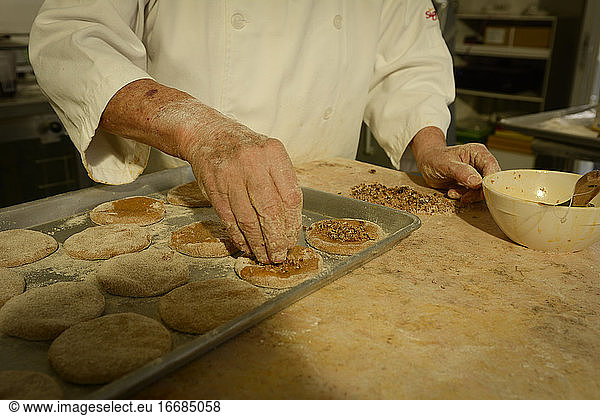 Baking Mexican gourmet pastry delicacies