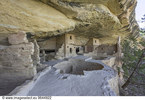 Balcony House Felsbehausung Mesa-Verde-Nationalpark Colorado USA Nordamerika