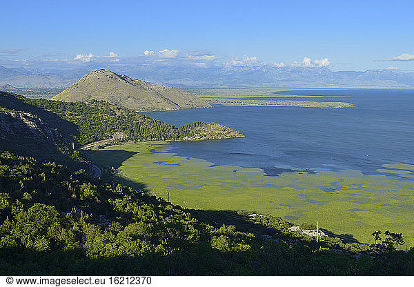Balkan  Blick auf den Skadar-See