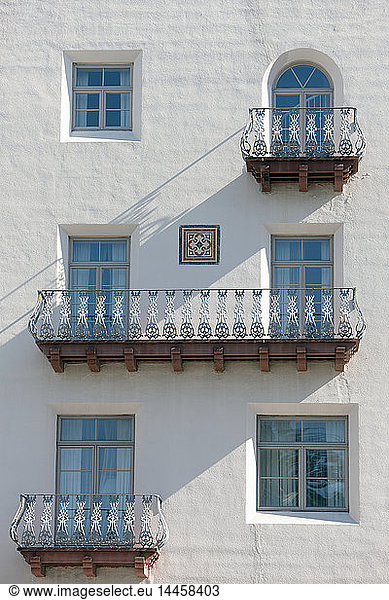 Balkone aus der Kolonialzeit