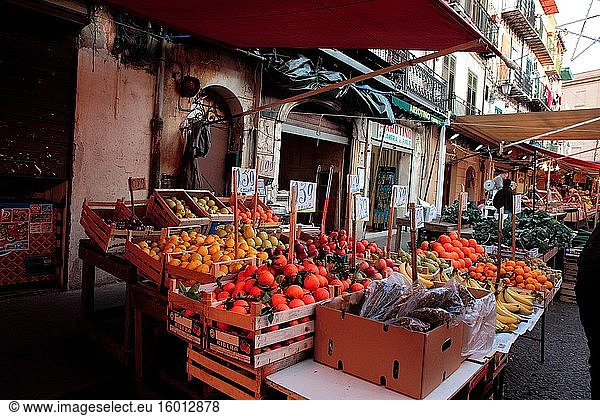 Ballar? ist ein bekannter historischer Markt in Palermo  zusammen mit anderen namens Vucciria  Il Capo  Lattarini und dem Flohmarkt.