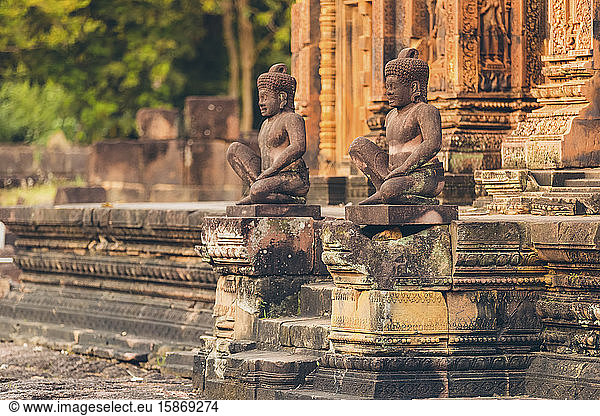 Banteay Srei-Tempel  Angkor Wat-Komplex; Siem Reap  Kambodscha