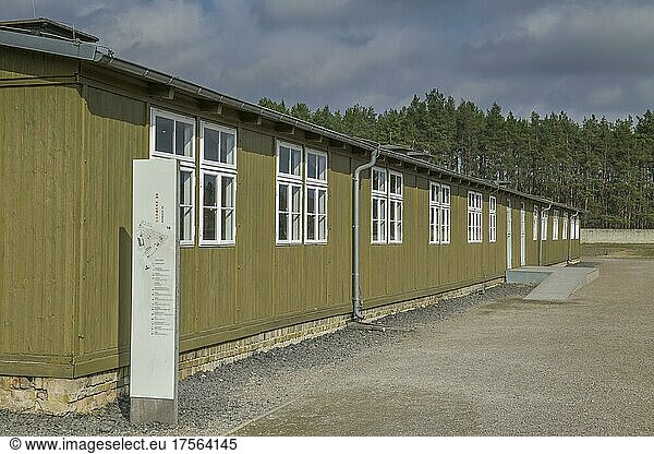 Baracke 39  Gedenkstätte und Museum Konzentrationslager Sachsenhausen  Oranienburg  Landkreis Oberhavel  Brandenburg  Deutschland  Europa