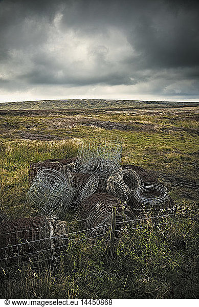 Barbed Wire and Fence Rolls