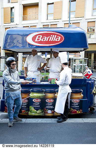 Barilla Promo Point  Milan  Lombardy  Italy