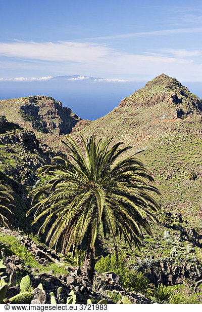 Barranco de Argaga La Gomera Kanaren